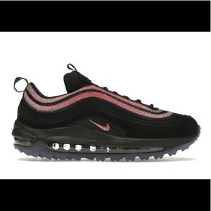 Nike Air Max 97 G NRG Golf Shoes Sneakers Size 9 Black Oracle Pink DB4698-001
